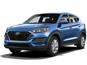 יונדאי טוסון בצבע כחול רויאל